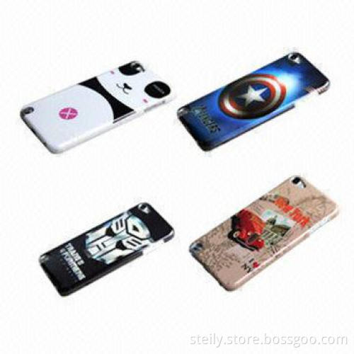 PC case for iPod Touch 5, Made of PC Material, Various Colored Drawing Designs Available
